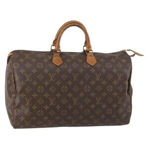 LOUIS VUITTON Monogram Speedy 40 Hand Bag
